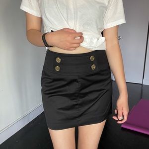 Black nautical skirt